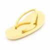 Anhänger Flip Flop Gold aus Edelstahl Unisex