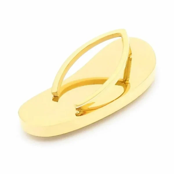 Anhänger Flip Flop Gold aus Edelstahl Unisex