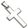 Anhänger Kreuz Silber aus Edelstahl Unisex