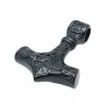 Anhänger Thor´s Hammer schwarz aus Edelstahl Unisex