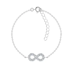 Armband Infinity aus 925 Silber Damen