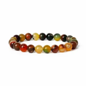 Armband Naturstein-Perlen verschiedene Farben Unisex