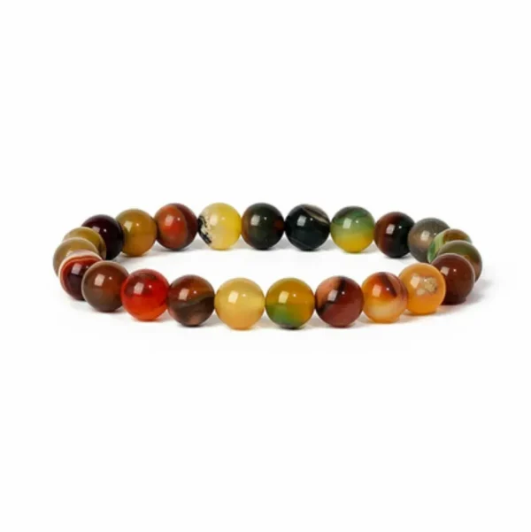 Armband Naturstein-Perlen verschiedene Farben Unisex