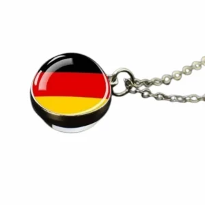 Kette Deutschland Silber aus Edelstahl Unisex