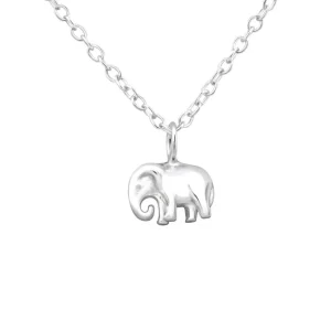 Kette Elefant aus 925 Silber Damen