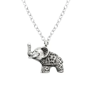 Kette Elefant aus 925 Silber Damen