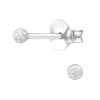 Ohrstecker Mini-Kugel 2mm aus 925 Silber Damen