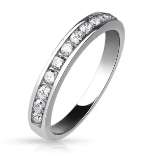 Ring Ewigkeit Silber aus Messing Damen