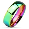 Ring Regenbogen Bunt aus Edelstahl Unisex